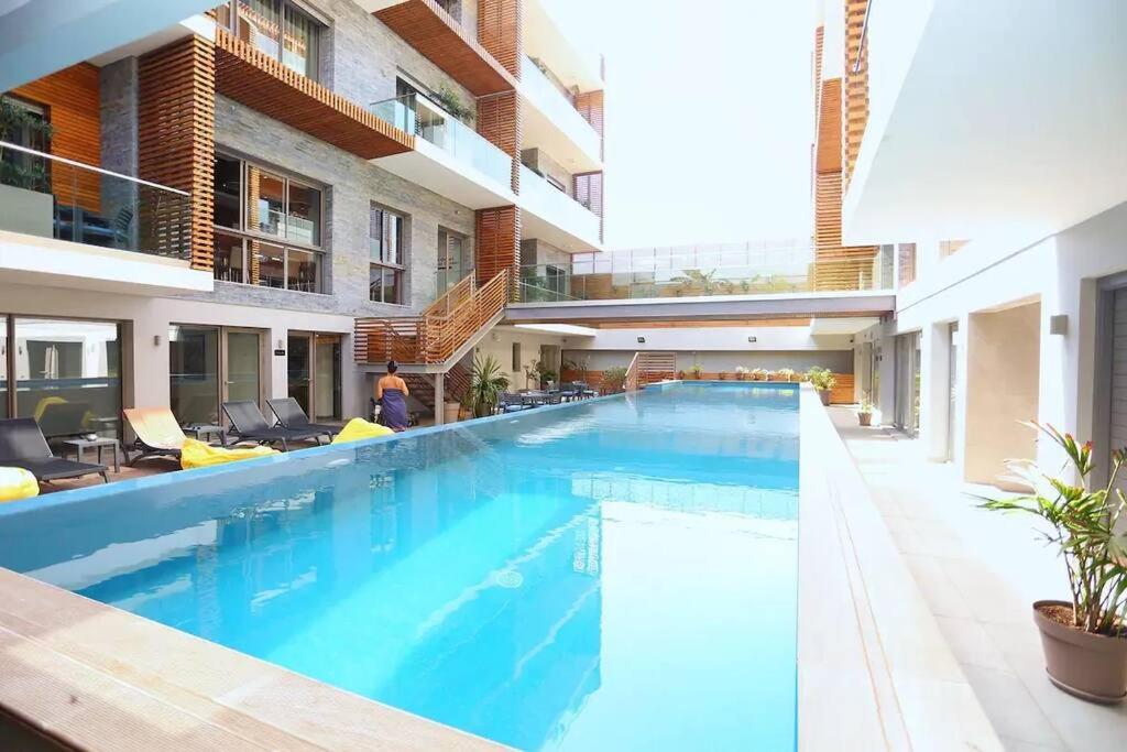 Luxury Apartment At Corniche , Seaview Close Beach 카사블랑카 외부 사진